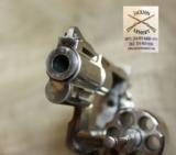 Colt Python, .357 Magnum, 2-½” bbl, factory nickel mfg 1965. - 3 of 13