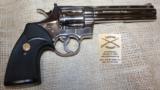 Colt Python, .357 Mag, 6” bbl, Bright Stainless - 4 of 8