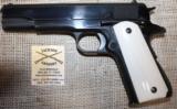 Colt Super 38, mfg. 1949, genuine ivory grip - 1 of 9