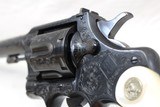 Colt Officers Model Target .38 "B" Engraved Pearl Grips - 15 of 17