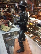 Audie Murphy Bronze by Bill Leftwich , #17 of 20 - 4 of 8