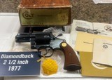 Colt Diamondback 38 cal. 2 1/2 inch from 1977 - 1 of 14