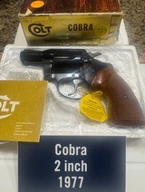 Colt Cobra 38 special NOS from 1977 - 1 of 14