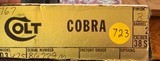 Colt Cobra 38 special NOS from 1977 - 12 of 14