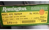 Remington ~ 870 Pump Ducks Unlimited Magnum ~ 12 gauge - 14 of 14