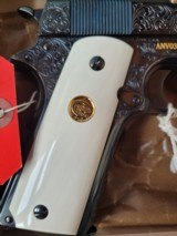 Colt 1911 ANVZ 100th Anniversary Edition Rare C Engraving Ivory Grips - 6 of 10