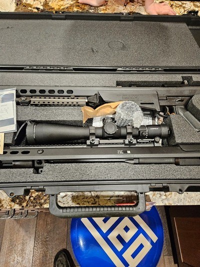 Barrett M107A1 50BMG International Military Contract Overrun 10rd Rifle w/ Leupold Mark 5 HD Scope, Black Cerakote - BAR19600 - Image 2 of 6