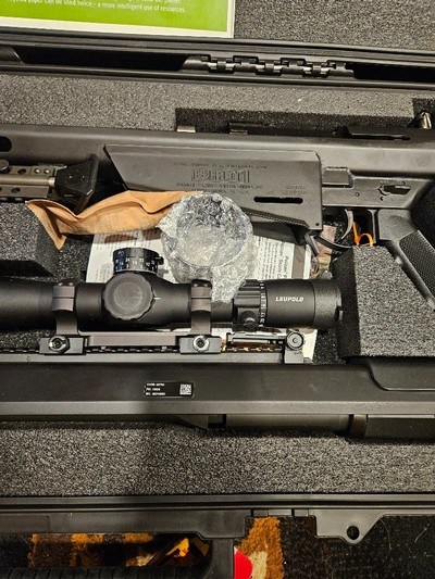 Barrett M107A1 50BMG International Military Contract Overrun 10rd Rifle w/ Leupold Mark 5 HD Scope, Black Cerakote - BAR19600 - Image 5 of 6
