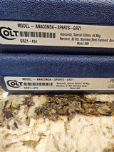Colt Anaconda Grizzly Engraved Consecutive Serial Numbers.NEW IN BOX.PAIR OF GUNS - Image 6 of 6