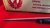 *Sold Pending Funds* Ruger 77 Zytel Stainless Boat Paddle Rifle 223 + Original Box & Papers - 9 of 10