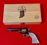 *sold pending funds*CASED COLT INDIANA SESQUICENTENNIAL FRONTIER SCOUT .22 - 4 of 7