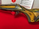 *sold pending funds*Ruger 77/17 Hornet Rifle & Ammo Package - Green Laminate/Stainless W/ Box - 9 of 13