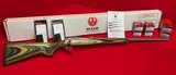 *sold pending funds*Ruger 77/17 Hornet Rifle & Ammo Package - Green Laminate/Stainless W/ Box - 1 of 13