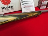 *sold pending funds*Ruger 77/17 Hornet Rifle & Ammo Package - Green Laminate/Stainless W/ Box - 5 of 13