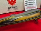 *sold pending funds*Ruger 77/17 Hornet Rifle & Ammo Package - Green Laminate/Stainless W/ Box - 7 of 13