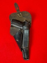 Spreewerke P38 Pistol 9mm Luger with German Leather Holster - 7 of 9