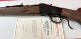 Winchester 1885 17 WSM Rifle unfired original box - 8 of 10