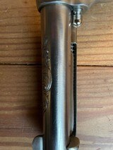 Colt SAA 1st Gen 44-40 Engraved Carved Ivory Antique Etched Panel - 4 of 11