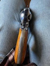 Antique Colt SAA 44-40 1880
Nickel w/One Piece Wooden Grips - 8 of 13