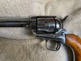 Antique Colt SAA 44-40 1880
Nickel w/One Piece Wooden Grips - 6 of 13