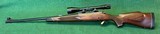 Winchester Model 70 Hunting Rifle w/ Bausch & Lomb Scope 300 Winchester Magnum - 2 of 11
