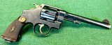 Smith & Wesson MK II Hand Ejector 2nd Model .455 Webley British Proofed Unaltered/Unconverted No Import Marks - 1 of 11