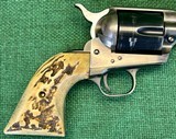 Clot Single Action Army 2nd Series .357 Mag Genuine Stag Grips - 6 of 13