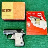 Astra Model 2000 "Cub" .22 ShortIncludes Box and Papers - 1 of 6