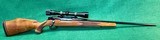Weatherby Mark V Made in W Germany
w/ Bausch and Lomb Scope
.300 Weatherby Magnum