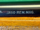 Remington 700 BDL RARE Cartridge.350 Remington Magnum - 10 of 15
