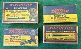 4 Vintage Western / Winchester Boxes + Ammo
.30-40 KRAG, .303 Savage, (2) .25-35 Winchester - 1 of 9