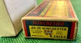 4 Vintage Western / Winchester Boxes + Ammo
.30-40 KRAG, .303 Savage, (2) .25-35 Winchester - 7 of 9