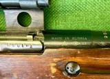 Mosin PU Sniper original WW2 '44 Izhevsk Matching SN#s Tulsky E pencil matching mount scope 7.62X54r - 7 of 15