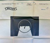 Walther PPK As New in Box w/Papers & Test Target - 19667.65mm (.32 ACP) - 2 of 15