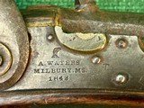 A. Waters Model 42
Percussion Pistol
.54 Cal. - 3 of 12