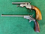 Pair of Pistols - One Single Shot, One Double-BarrelPlease See Description for Details..22 Rimfire and .304 - 2 of 14