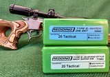 Thompson Center w/BSA Scope, Die Set, and Resizing Die
Laminate Stock
.20 Tactical - 2 of 15