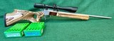 Thompson Center w/BSA Scope, Die Set, and Resizing Die
Laminate Stock
.20 Tactical