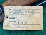 Finnish Tikka
M39 Mosin-Nagant
ANTIQUE
7.62X54mmR - 10 of 15