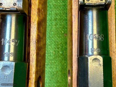 PAIR OF CONSECUTIVE SERIAL NUMBERS
Finland M28/76 Sharpshooting Rifles 7.62X54mmR