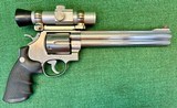 Smith & Wesson Model 629-3 Classic with Oak Case and Scope.44 Magnum - 2 of 14