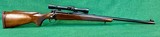 Winchester Model 70 Pre-64 .375 H&H Magnum with Vintage Weaver KV 2.75-5X Scope - 1 of 15