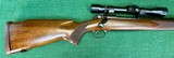 Winchester Model 70 Pre-64 .375 H&H Magnum with Vintage Weaver KV 2.75-5X Scope - 3 of 15