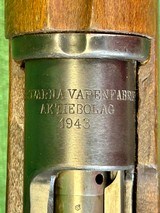 Husqvarna Model 38 1943
Like New Bore
6.5X55 Swedish