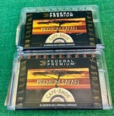 Federal Premium Safari lot 9.3X74mmR, 286 grain 20 Rounds Hollow Point and 20 Rounds Lead Round Nose - 1 of 3