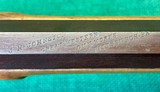J. H. Johnston Great Western Gun Works Percussion Rifle.40 Cal. - 2 of 19