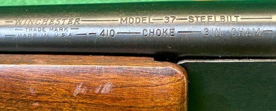 Winchester Model 37 Single Shot .410 Gauge 3-inch Full Choke - Image 3 of 13