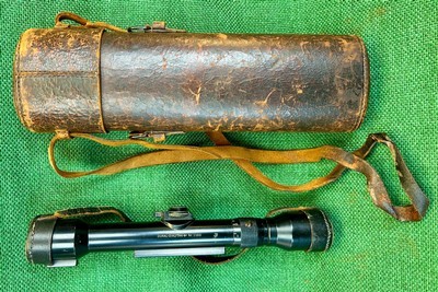 Hensoldt Wetzlar Dural Dialytan 4x Nr. 1100 Vintage German Rifle Scope with Case - Image 1 of 14