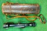 Hensoldt Wetzlar Dural Dialytan 4x Nr. 1100 Vintage German Rifle Scope with Case - Image 1 of 14
