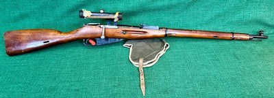 Mosin Nagant PU Sniper 1944 Izhevsk91/30 Tulsky Kazan ScopeNumbers MatchingWWII Correct - Image 1 of 19